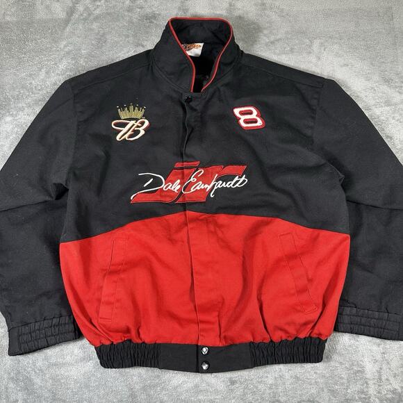 VINTAGE 90s Dale Earnhardt Winner's Circle‎ Jacket Men's L